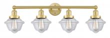 Innovations Lighting 616-4W-SG-G532 - Oxford - 4 Light - 34 inch - Satin Gold - Bath Vanity Light