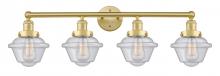 Innovations Lighting 616-4W-SG-G534 - Oxford - 4 Light - 34 inch - Satin Gold - Bath Vanity Light