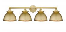 Innovations Lighting 616-4W-SG-M14-SG - Adirondack - 4 Light - 35 inch - Satin Gold - Bath Vanity Light