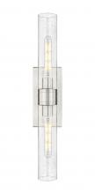 Innovations Lighting 617-2W-SN-G617-11SDY - Boreas - 2 Light - 24 inch - Satin Nickel - Bath Vanity Light