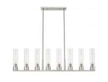 Innovations Lighting 617-8I-SN-G617-11CL - Boreas - 8 Light - 48 inch - Satin Nickel - Linear Pendant