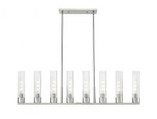 Innovations Lighting 617-8I-SN-G617-11SCL - Boreas - 8 Light - 48 inch - Satin Nickel - Linear Pendant