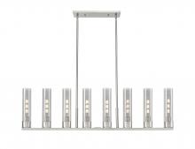 Innovations Lighting 617-8I-SN-G617-11SM - Boreas - 8 Light - 48 inch - Satin Nickel - Linear Pendant