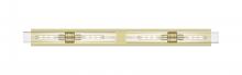 Innovations Lighting 617L-4W-AB-G617-11CL - Boreas - 4 Light - 51 inch - Antique Brass - Bath Vanity Light