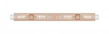 Innovations Lighting 617L-4W-AC-G617-11SCL - Boreas - 4 Light - 51 inch - Antique Copper - Bath Vanity Light