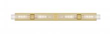 Innovations Lighting 617L-4W-BB-G617-11SCL - Boreas - 4 Light - 51 inch - Brushed Brass - Bath Vanity Light