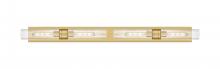 Innovations Lighting 617L-4W-BB-G617-11SDY - Boreas - 4 Light - 51 inch - Brushed Brass - Bath Vanity Light