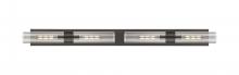 Innovations Lighting 617L-4W-OB-G617-11SM - Boreas - 4 Light - 51 inch - Oil Rubbed Bronze - Bath Vanity Light