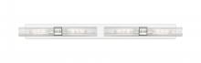 Innovations Lighting 617L-4W-PC-G617-11SCL - Boreas - 4 Light - 51 inch - Polished Chrome - Bath Vanity Light