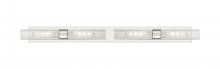 Innovations Lighting 617L-4W-SN-G617-11SCL - Boreas - 4 Light - 51 inch - Satin Nickel - Bath Vanity Light