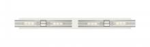 Innovations Lighting 617L-4W-SN-G617-11SM - Boreas - 4 Light - 51 inch - Satin Nickel - Bath Vanity Light