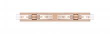 Innovations Lighting 617S-4W-AC-G617-8CL - Boreas - 4 Light - 39 inch - Antique Copper - Bath Vanity Light