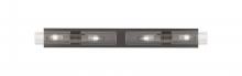 Innovations Lighting 617S-4W-OB-G617-8SCL - Boreas - 4 Light - 39 inch - Oil Rubbed Bronze - Bath Vanity Light