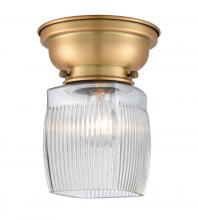 Innovations Lighting 623-1F-BB-G302 - Colton - 1 Light - 6 inch - Brushed Brass - Flush Mount