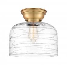 Innovations Lighting 623-1F-BB-G713-L - Bell - 1 Light - 12 inch - Brushed Brass - Flush Mount