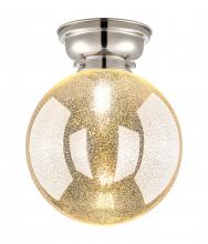 Innovations Lighting 623-1F-PN-G208-10 - Beacon - 1 Light - 10 inch - Polished Nickel - Flush Mount