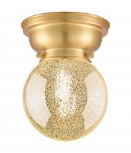 Innovations Lighting 623-1F-SG-G208-6 - Beacon - 1 Light - 6 inch - Satin Gold - Flush Mount