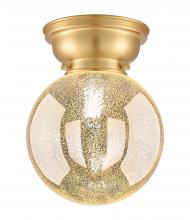 Innovations Lighting 623-1F-SG-G208-8 - Beacon - 1 Light - 8 inch - Satin Gold - Flush Mount