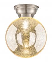 Innovations Lighting 623-1F-SN-G208-10 - Beacon - 1 Light - 10 inch - Brushed Satin Nickel - Flush Mount