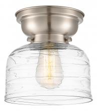 Innovations Lighting 623-1F-SN-G713 - Bell - 1 Light - 8 inch - Brushed Satin Nickel - Flush Mount