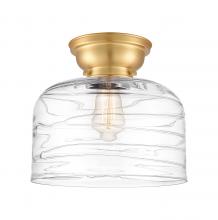 Innovations Lighting 623-1F-SN-G713-L - Bell - 1 Light - 12 inch - Brushed Satin Nickel - Flush Mount