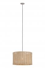 Innovations Lighting 658-1P-JT-20NT - Weft - 1 Light - 20 inch - Gold - Pendant