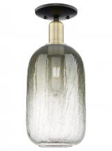 Innovations Lighting 716-1C-BAB-G482-7SL - Brookhaven Cloche - 1 Light - 6 inch - Black Antique Brass - Semi-Flush Mount