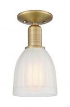 Innovations Lighting 716-1C-BB-G441 - Brookfield - 1 Light - 6 inch - Brushed Brass - Semi-Flush Mount