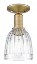 Innovations Lighting 716-1C-BB-G442 - Brookfield - 1 Light - 6 inch - Brushed Brass - Semi-Flush Mount