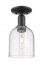 Innovations Lighting 716-1C-BK-G558-6SDY - Bella - 1 Light - 6 inch - Matte Black - Semi-Flush Mount