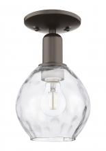 Innovations Lighting 716-1C-OB-G362 - Waverly - 1 Light - 6 inch - Oil Rubbed Bronze - Semi-Flush Mount