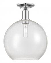 Innovations Lighting 716-1C-PC-G124-12 - Athens - 1 Light - 12 inch - Polished Chrome - Semi-Flush Mount