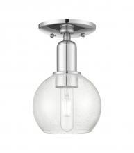 Innovations Lighting 716-1C-PC-G124-6 - Athens - 1 Light - 6 inch - Polished Chrome - Semi-Flush Mount