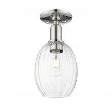 Innovations Lighting 716-1C-PN-G459-6CL - Preston Bulb - 1 Light - 6 inch - Polished Nickel - Semi-Flush Mount