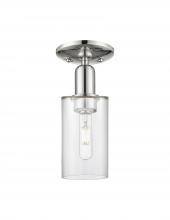 Innovations Lighting 716-1C-PN-G802 - Clymer - 1 Light - 4 inch - Polished Nickel - Semi-Flush Mount