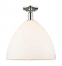 Innovations Lighting 716-1C-PN-GBD-161 - Bristol - 1 Light - 16 inch - Polished Nickel - Semi-Flush Mount