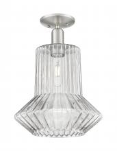 Innovations Lighting 716-1C-SN-G212 - Springwater - 1 Light - 12 inch - Brushed Satin Nickel - Semi-Flush Mount