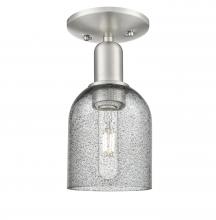 Innovations Lighting 716-1C-SN-G257 - Caledonia - 1 Light - 5 inch - Brushed Satin Nickel - Semi-Flush Mount