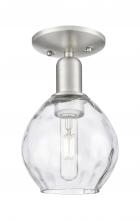 Innovations Lighting 716-1C-SN-G362 - Waverly - 1 Light - 6 inch - Brushed Satin Nickel - Semi-Flush Mount