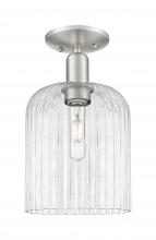 Innovations Lighting 716-1C-SN-G559-8CL - Bridal Veil - 1 Light - 8 inch - Brushed Satin Nickel - Semi-Flush Mount