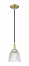 Innovations Lighting 716-1P-AB-G382 - Castile - 1 Light - 6 inch - Antique Brass - Cord hung - Mini Pendant