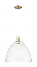 Innovations Lighting 716-1P-AB-GBD-164 - Bristol - 1 Light - 16 inch - Antique Brass - Cord hung - Mini Pendant
