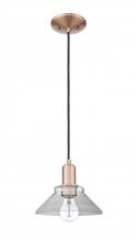 Innovations Lighting 716-1P-AC-G132 - Orwell - 1 Light - 8 inch - Antique Copper - Cord hung - Mini Pendant