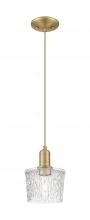 Innovations Lighting 716-1P-BB-G402 - Niagara - 1 Light - 7 inch - Brushed Brass - Cord hung - Mini Pendant