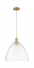 Innovations Lighting 716-1P-BB-GBD-162 - Bristol - 1 Light - 16 inch - Brushed Brass - Cord hung - Mini Pendant