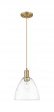 Innovations Lighting 716-1P-BB-GBD-92 - Bristol - 1 Light - 9 inch - Brushed Brass - Cord hung - Mini Pendant