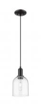 Innovations Lighting 716-1P-BK-G558-6CL - Bella - 1 Light - 6 inch - Matte Black - Cord hung - Mini Pendant