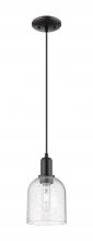Innovations Lighting 716-1P-BK-G558-6SDY - Bella - 1 Light - 6 inch - Matte Black - Cord hung - Mini Pendant