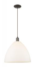 Innovations Lighting 716-1P-OB-GBD-161 - Bristol - 1 Light - 16 inch - Oil Rubbed Bronze - Cord hung - Mini Pendant