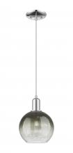 Innovations Lighting 716-1P-PC-G483-8SL - Brookhaven Globe - 1 Light - 6 inch - Polished Chrome - Cord hung - Mini Pendant